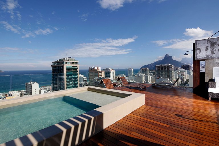 Cobertura em Ipanema, cobertura de luxo, cobertura com pisci