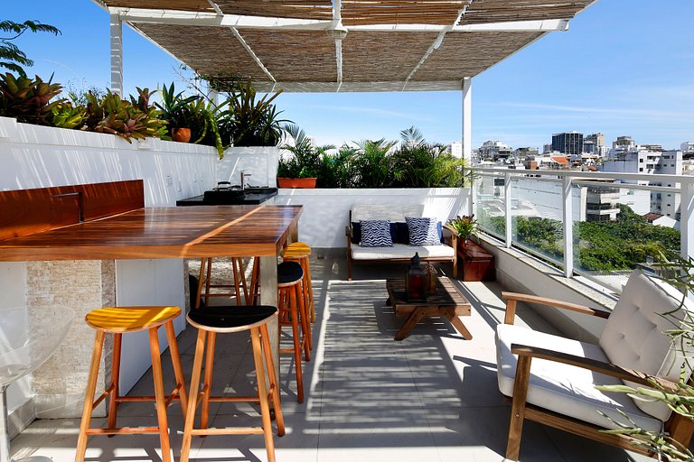 Rio243 - Penthouse with pool and beautiful view in Ipanema