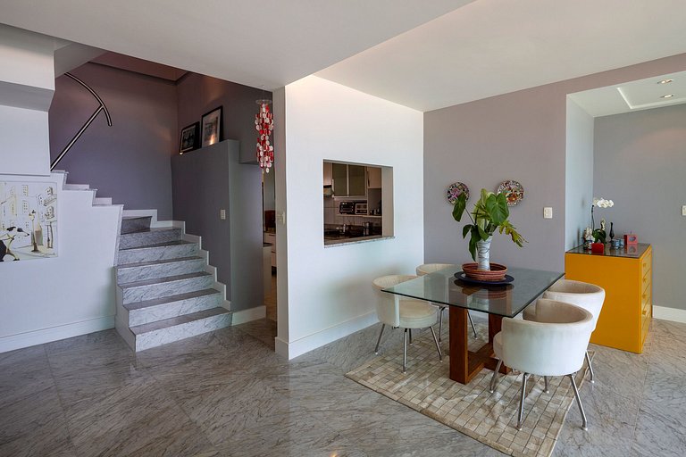 Rio199 - Impresionante penthouse triplex en Leblon