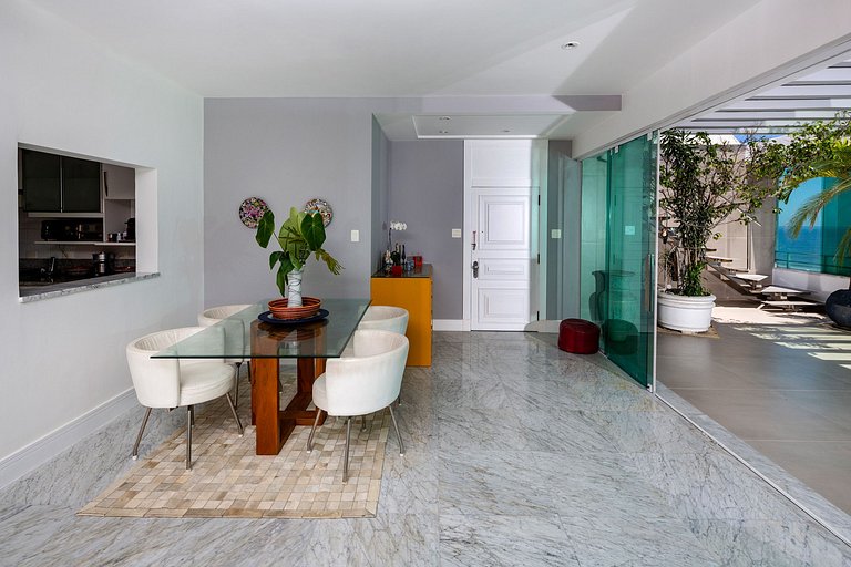 Rio199 - Impresionante penthouse triplex en Leblon