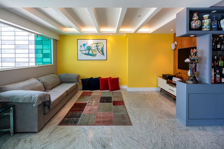 Rio199 - Cobertura triplex deslumbrante no Leblon