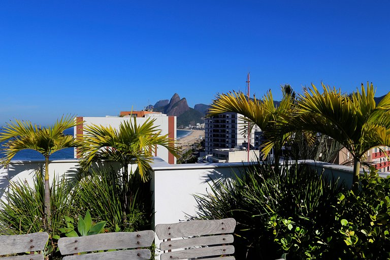 Rio028 - Cobertura de 6 quartos e vista do mar em Ipanema