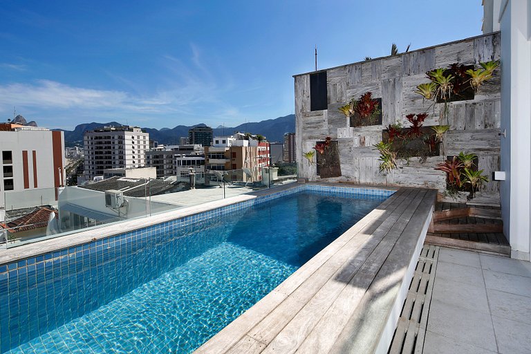 Rio028 - Penthouse de 6 chambres et vue sur la mer à Ipanema
