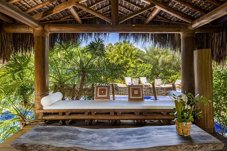 Bah044 - Casa paradisíaca en trancoso con piscina