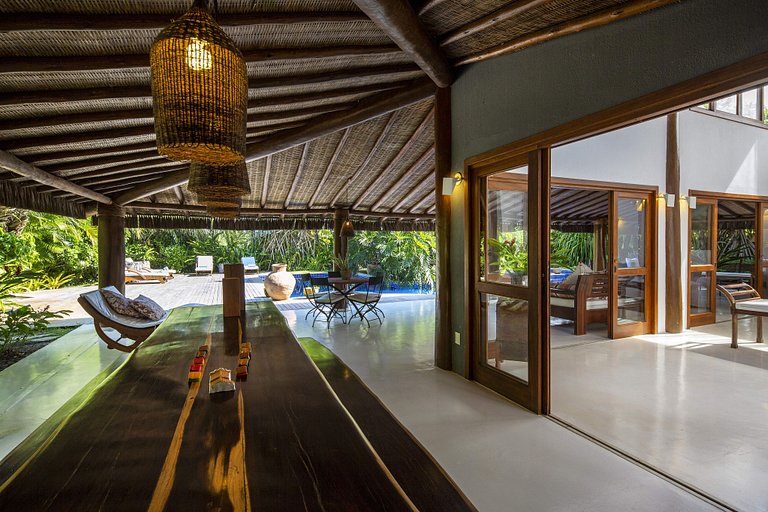 Bah044 - Casa paradisíaca en trancoso con piscina