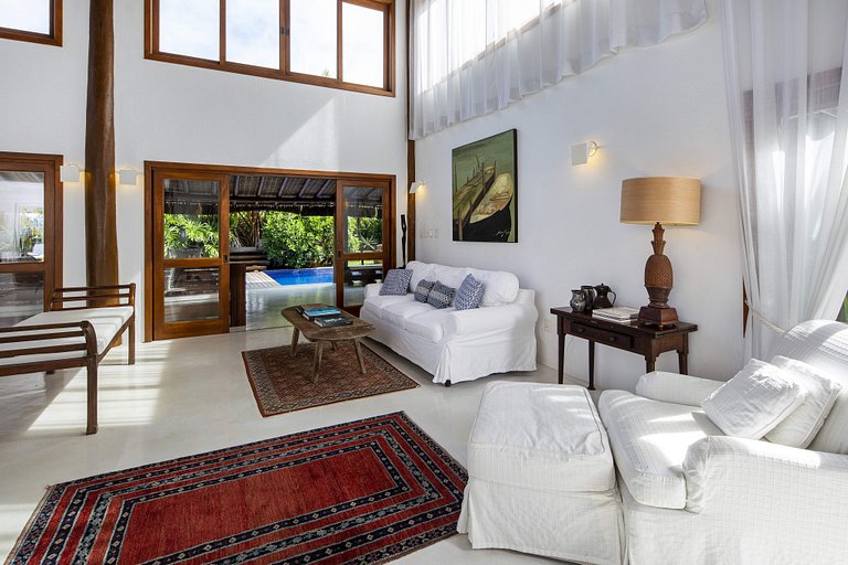 Bah044 - Casa paradisíaca em Trancoso com piscina