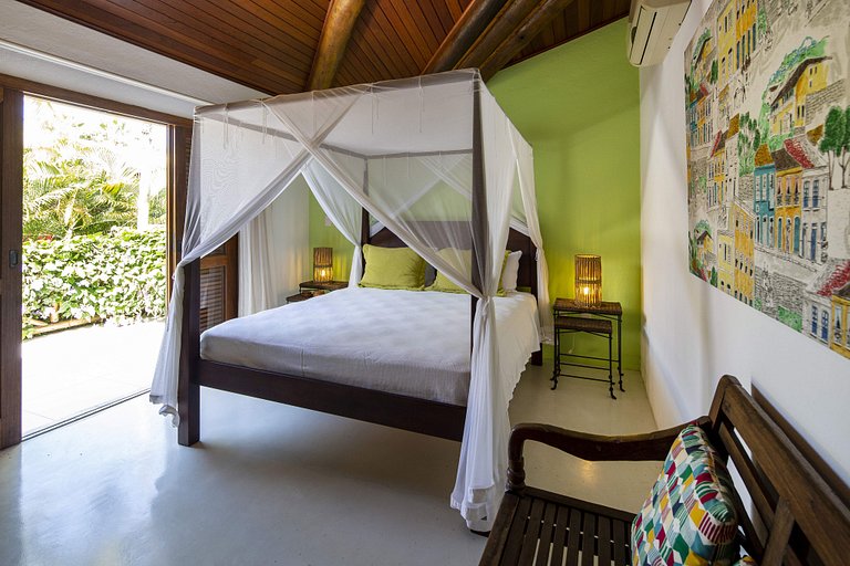 Bah044 - Casa paradisíaca en trancoso con piscina