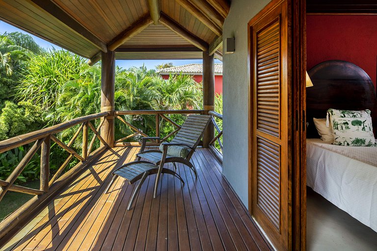 Bah044 - Casa paradisíaca en trancoso con piscina