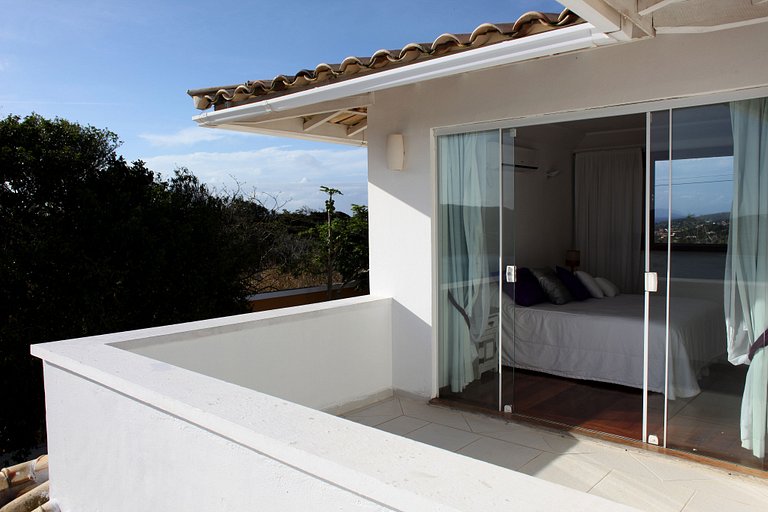 Buz011 - Linda casa com piscina e vista em Búzios