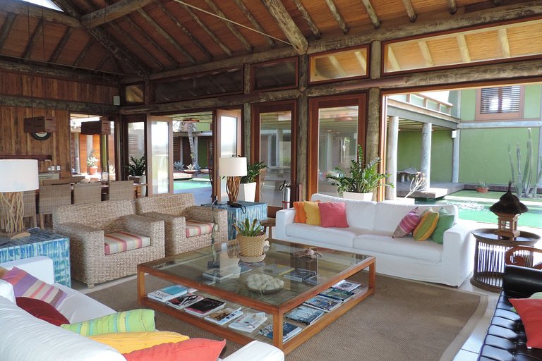 Buz026 - Villa de luxe sur le front de mer à Buzios