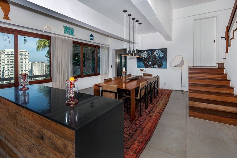 Rio103 - Luxurious 6 bedroom villa with pool with splendid s