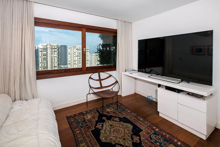 Rio103 - Luxuosa villa de 6 quartos e piscina com esplêndida