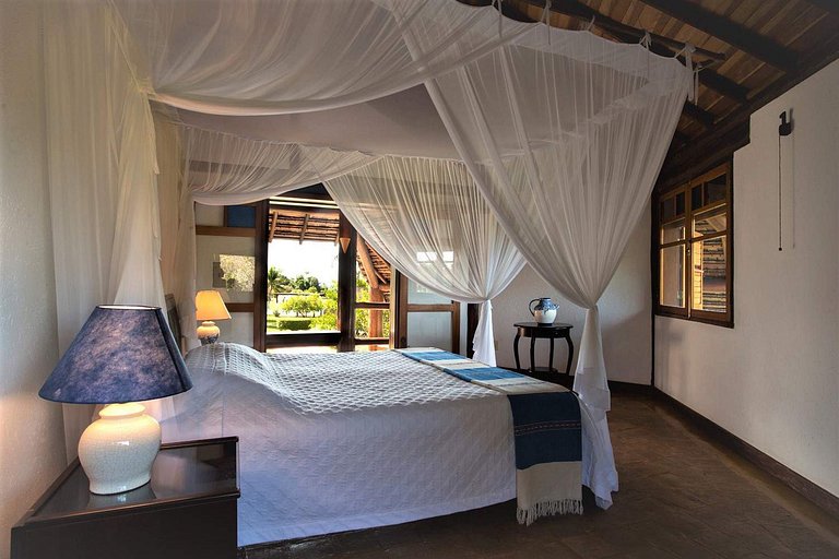 Bah234 - Villa paradisíaca em condomínio na Praia do Espelho