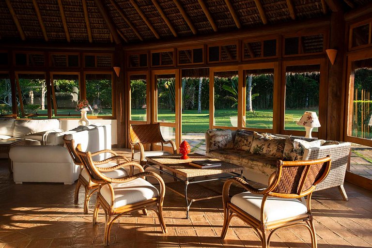 Bah234 - Villa paradisíaca em condomínio na Praia do Espelho