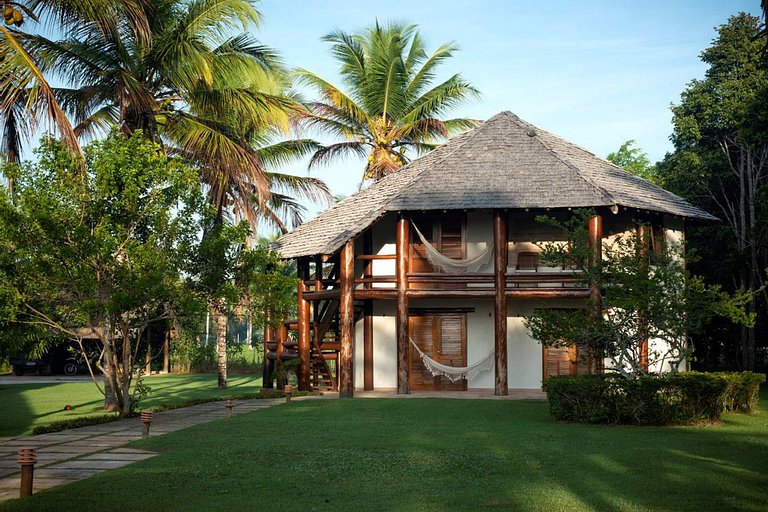 Bah234 - Villa paradisíaca en condominio en Praia do Espelho