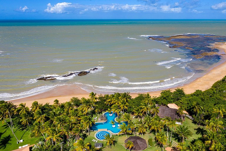 Bah234 - Villa paradisíaca en condominio en Praia do Espelho