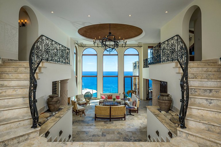 Cab008 - Luxueuse villa avec vue sur l'océan à Los Cabos