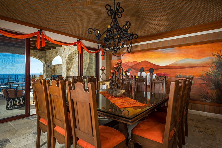 Cab008 - Luxueuse villa avec vue sur l'océan à Los Cabos