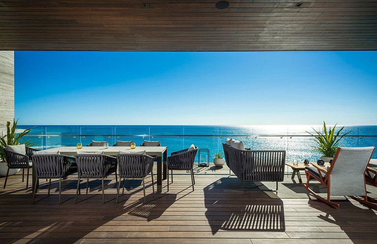 Cab009 - Modern 3 bedroom villa with sea view in Los Cabos
