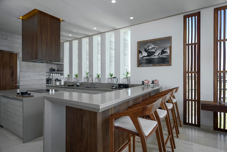 Cab009 - Modern 3 bedroom villa with sea view in Los Cabos