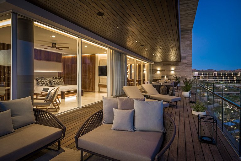 Cab009 - Modern 3 bedroom villa with sea view in Los Cabos