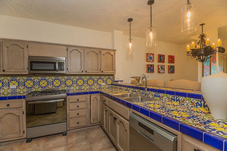 Cab012 - Belle villa avec 7 suites confortables à Los Cabos