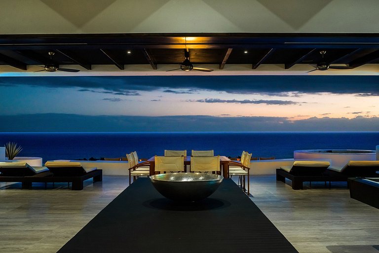 Cab016 - Luxuosa villa de 6 quartos e piscina em Los Cabos