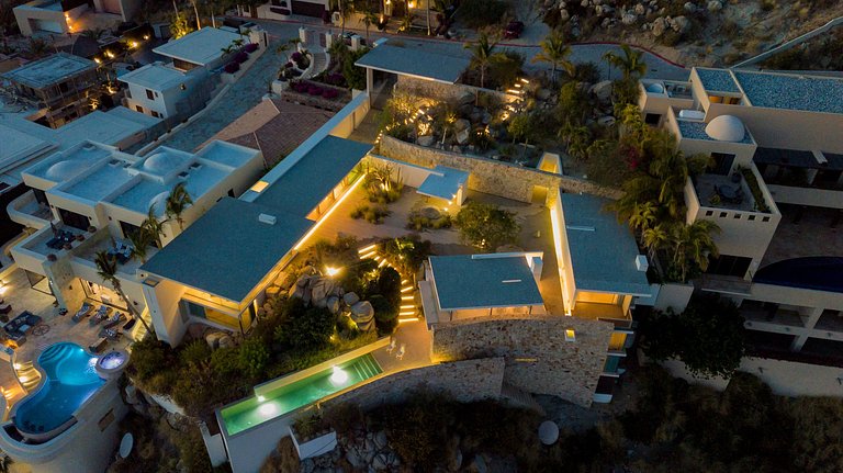 Cab018 - Exclusive villa with sea view in Los Cabos
