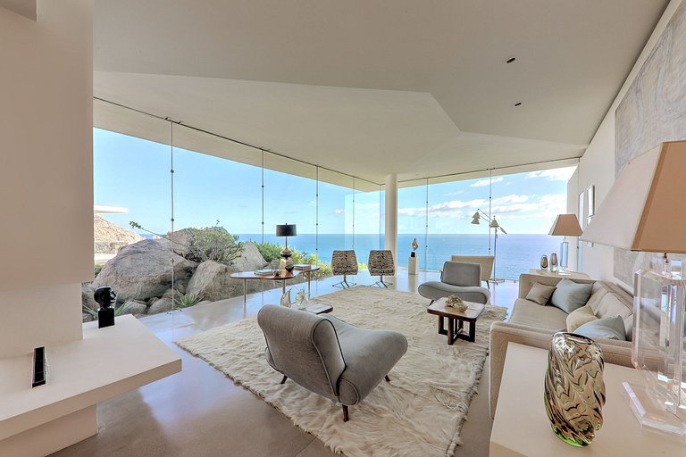 Cab018 - Exclusiva villa com vista para o mar em Los Cabos