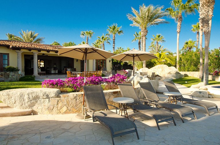 Cab019 - Villa de 4 chambres en front de mer à Los Cabos