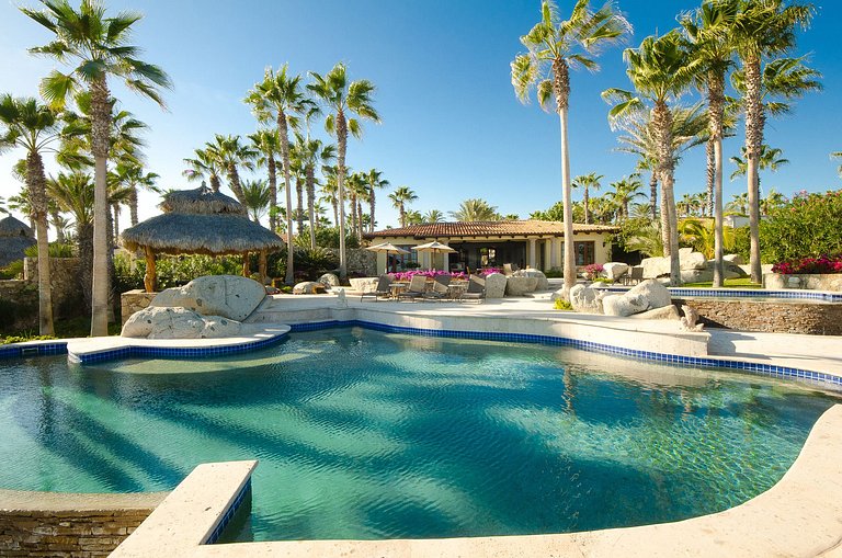 Cab019 - Villa de 4 chambres en front de mer à Los Cabos