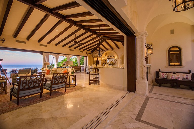 Cab021 - Magnífica villa con piscina infinita en Los Cabos