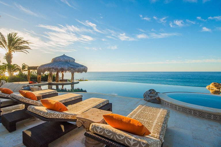Cab021 - Magnífica villa com piscina infinita em Los Cabos