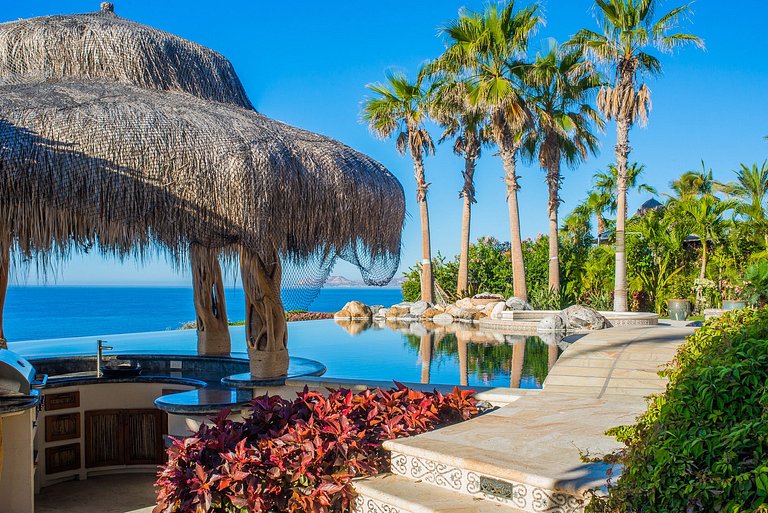 Cab021 - Magnífica villa con piscina infinita en Los Cabos