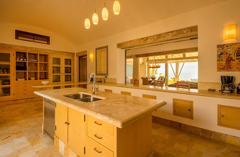 Cab023 - Beautiful sea front villa with pool in Los Cabos