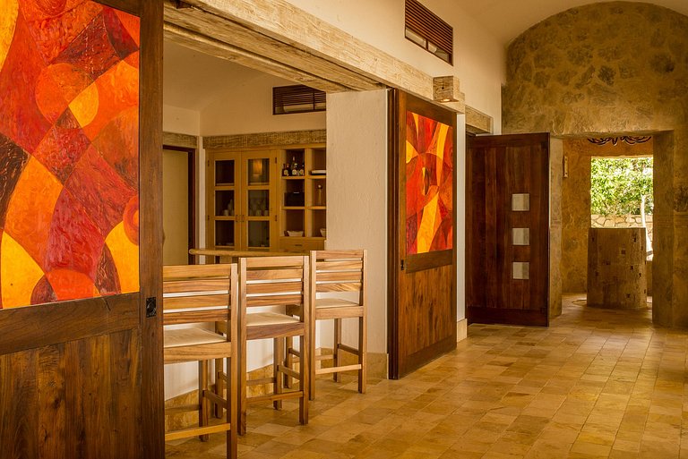 Cab023 - Beautiful sea front villa with pool in Los Cabos