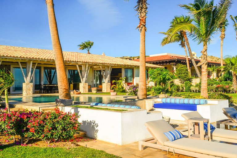 Cab023 - Linda villa à beira-mar com piscina em Los Cabos