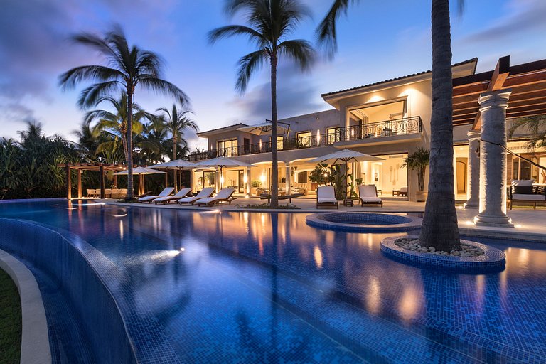 Ptm002 - Villa de luxe avec grande piscine à Punta Mita