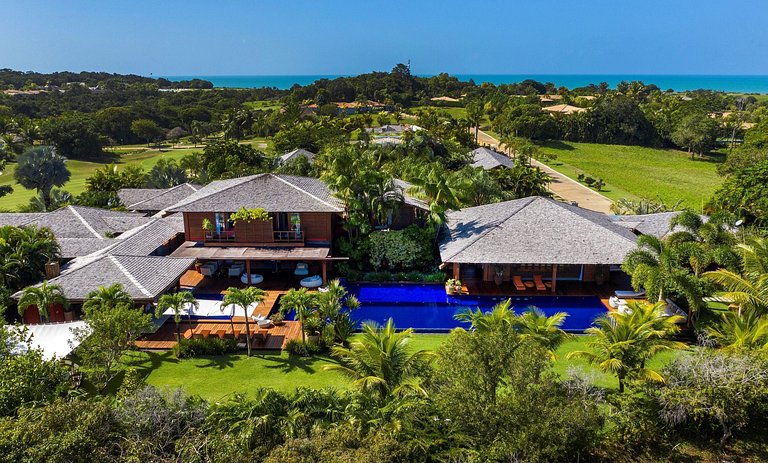 Bah018 - Villa de luxo com 7 quartos em Trancoso