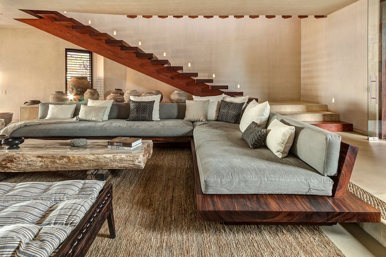 Ptm010 - Luxurious sea front villa with pool in Punta Mita
