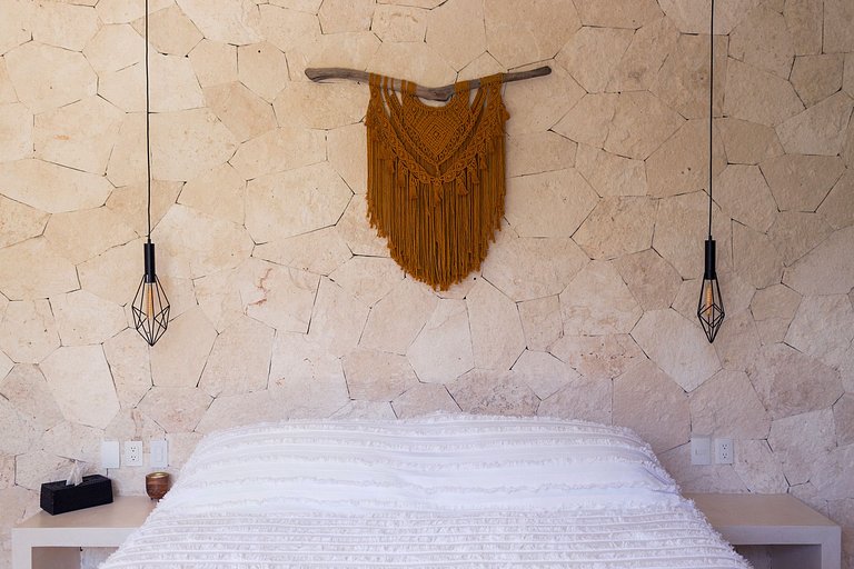 Tul001 - Beautiful 5 bedroom wooded villa with pool in Tulum