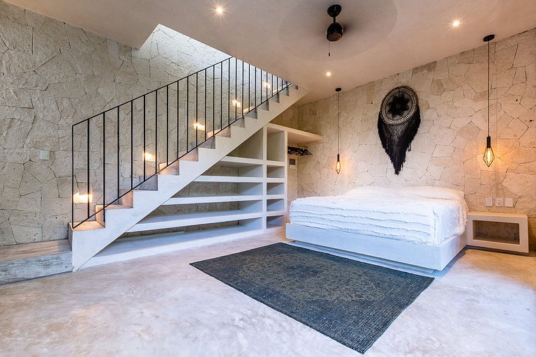 Tul001 - Beautiful 5 bedroom wooded villa with pool in Tulum