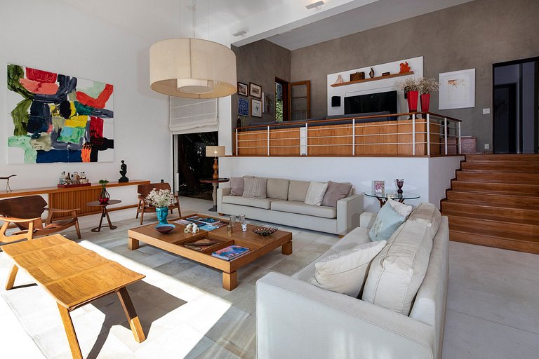 Rio056 - Stunning house from the 60's in Gavéa