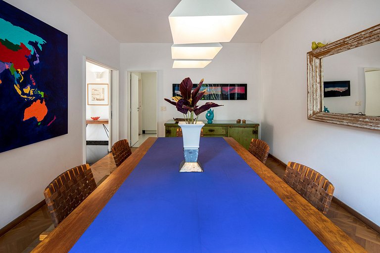 Rio056 - Casa deslumbrante dos anos 60 na Gavéa!