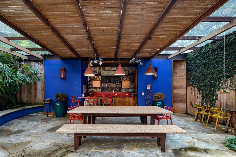 Rio056 - Stunning house from the 60's in Gavéa