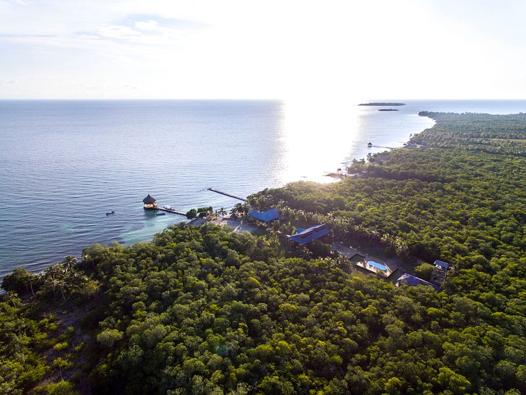Car001 - Villa de plage avec piscine sur l'île de Tintipan