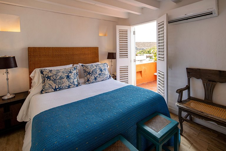 Car025 - Villa de 10 quartos com vista mar em Cartagena