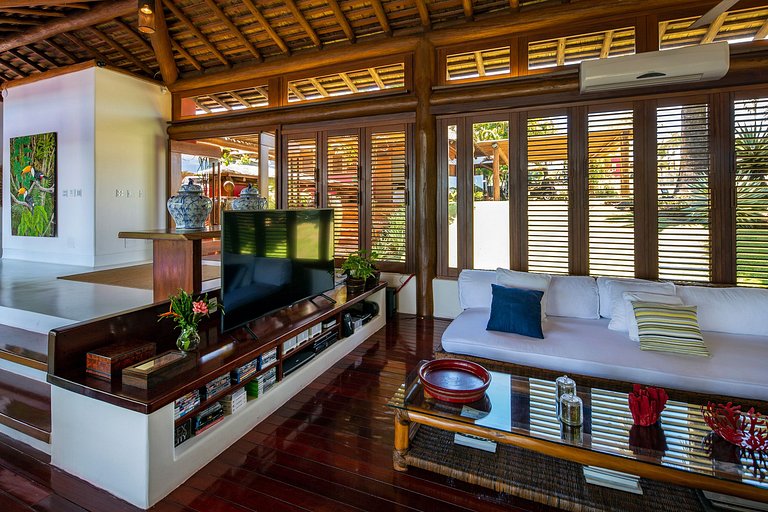 Lujo,Mansion, Piscina, Playa