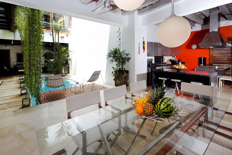 Car010 - Casa con piscina en Cartagena