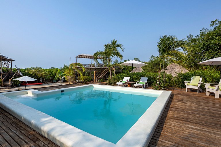 Car069 - Casa rustica com piscina em Cartagena